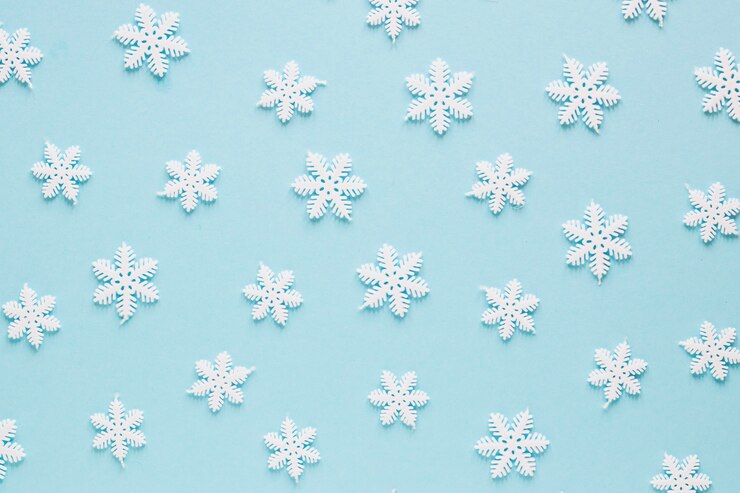 Foto grátis fundo de flocos de neve
