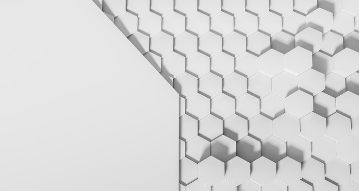 Foto grátis fundo de formas geométricas brancas