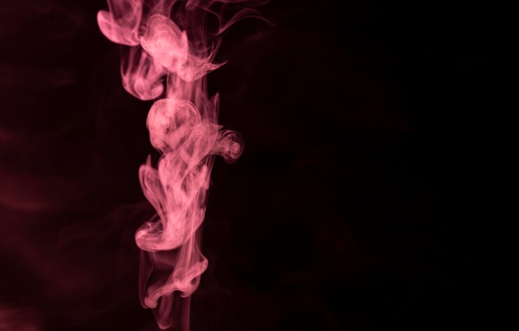 Foto grátis fundo de fumaça rosa