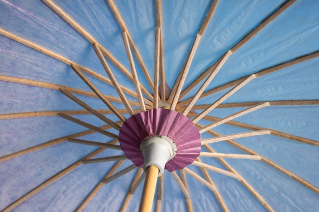 Fundo de guarda-chuva wagasa japonês tradicional