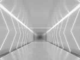 Foto grátis fundo de luzes de néon 3d