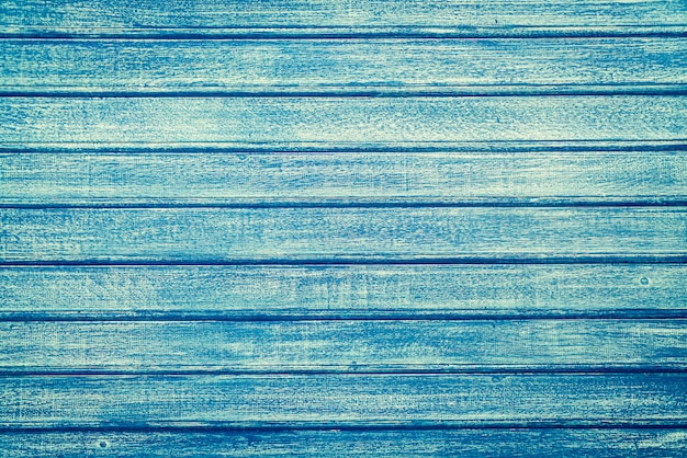 Fundo de madeira vintage azul