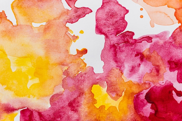 Fundo de padrão de espaço de cópia aquarela rosa vivo