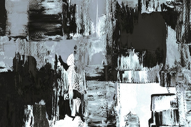 Fundo de papel de parede abstrato, texturizado em preto e branco