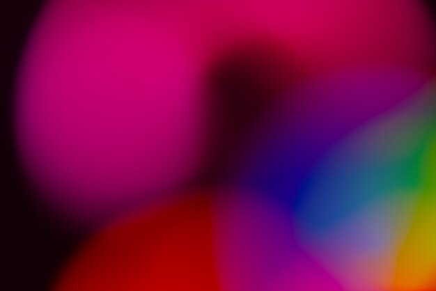 Fundo de papel de parede colorido desfocado vívido