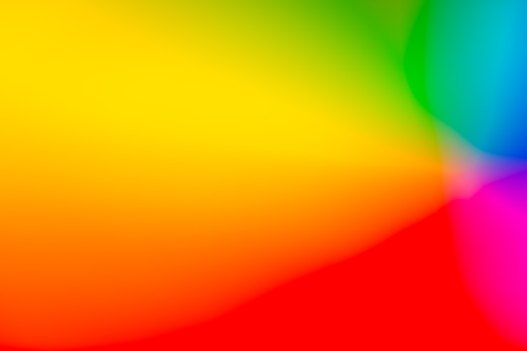 Foto grátis fundo de papel de parede colorido desfocado vívido