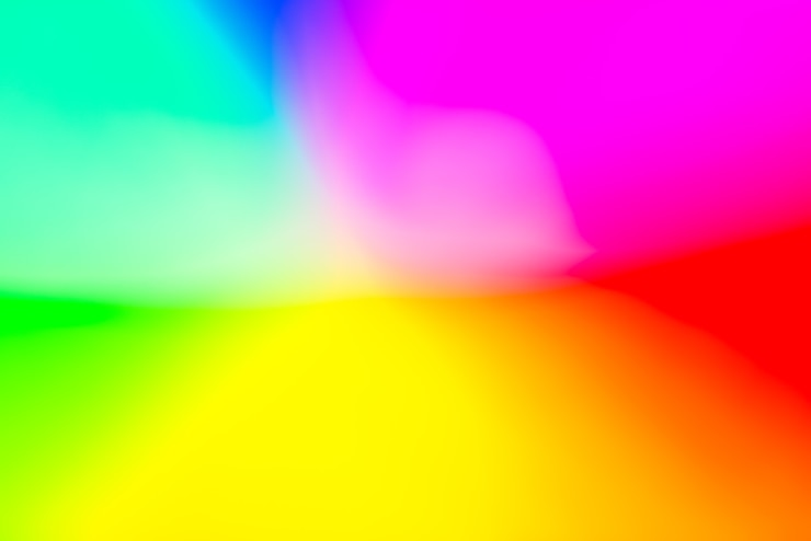 Foto grátis fundo de papel de parede colorido desfocado vívido