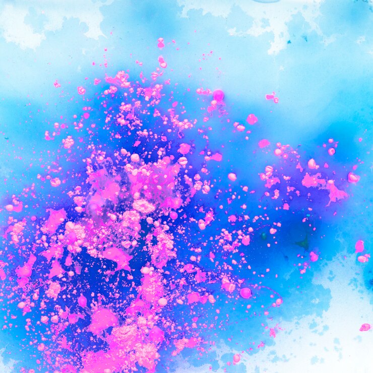 Foto grátis fundo de pintura em aquarela para o festival de holi