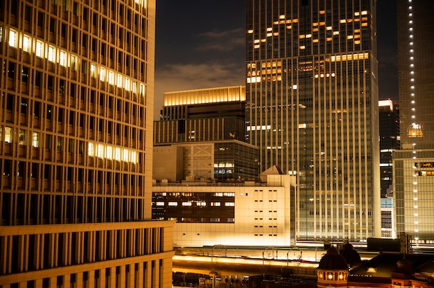 Foto grátis fundo de rua de tóquio moderno