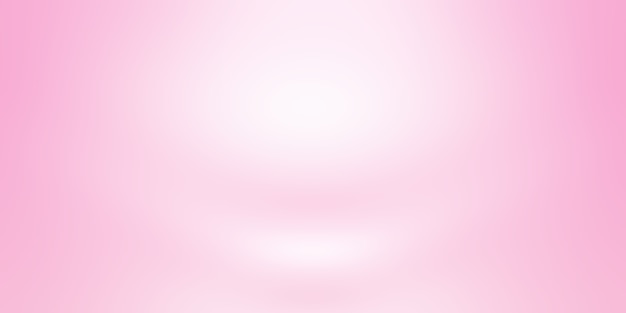 Fundo de sala de estúdio de rosa claro liso vazio abstrato, usar como montagem para exposição de produto, banner, modelo.