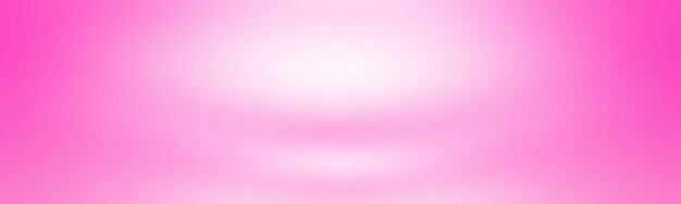 Fundo de sala de estúdio rosa claro liso e vazio abstrato Use como montagem para modelo de banner de exibição de produto