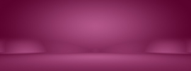 Fundo de sala de estúdio rosa claro liso e vazio abstrato Use como montagem para modelo de banner de exibição de produto