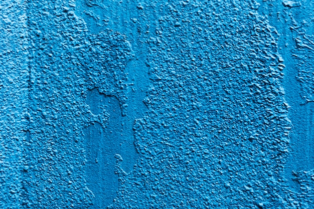 Fundo de textura azul parede suja com espaço de cópia