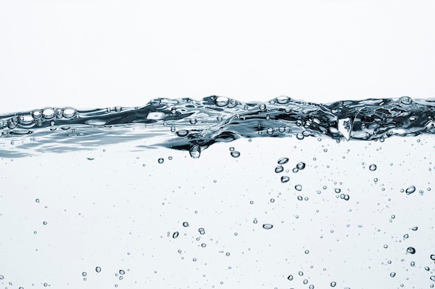 Fundo de textura de água, líquido transparente