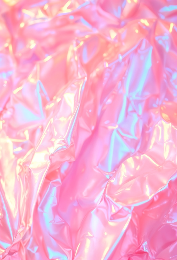 Foto grátis fundo de textura holográfica rosa