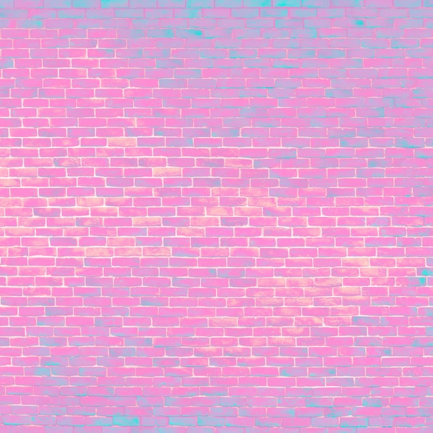 Fundo de tijolo rosa brilhante