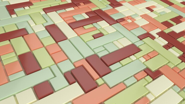Foto grátis fundo de torção abstrata geométrica 3d