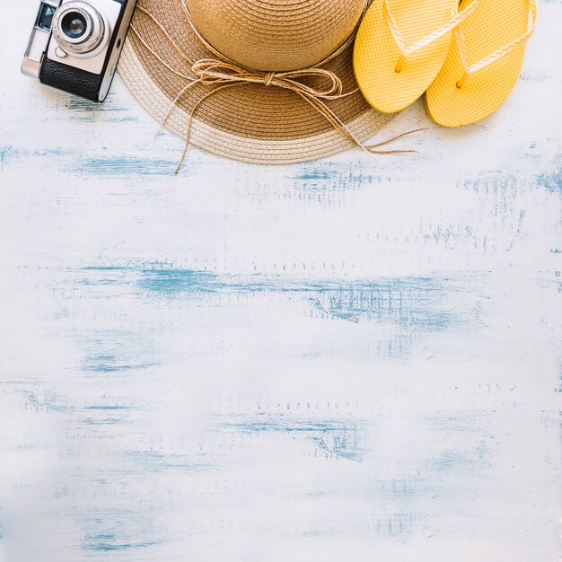 Fundo de verão com copyspace
