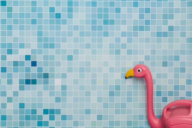 Foto grátis fundo de verão com flamingo.