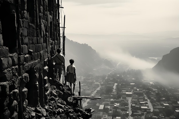 Foto grátis fundo de vistas montanhosas