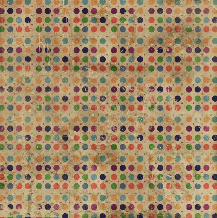 Foto grátis fundo do estilo de grunge com um teste padrão de bolinhas