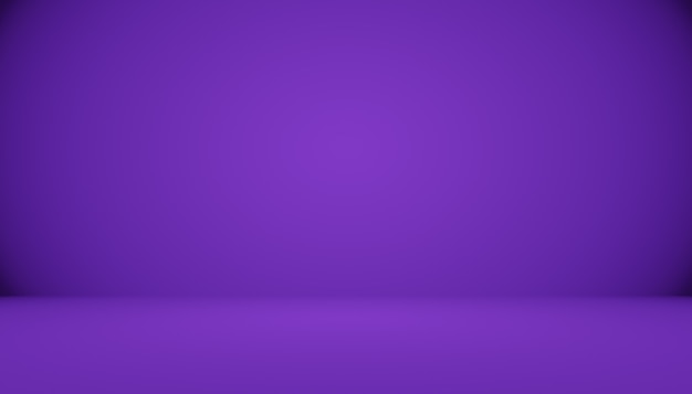 Fundo do estúdio conceito gradiente escuro roxo fundo da sala do estúdio para o produto