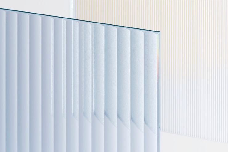Foto grátis fundo estético com textura de vidro padronizada