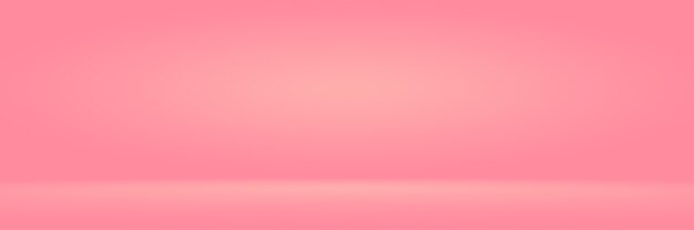 Fundo fotográfico do estúdio de gradiente rosa de Abstact.