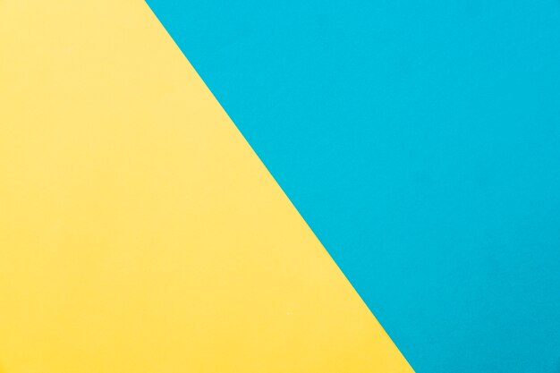 Fundo geométrico amarelo e azul