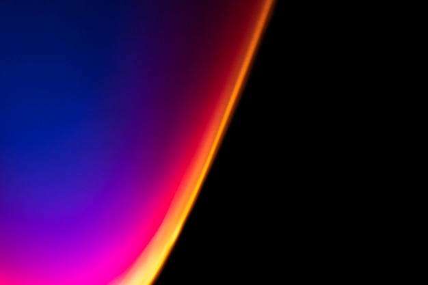 Foto grátis fundo gradiente colorido com luz neon led