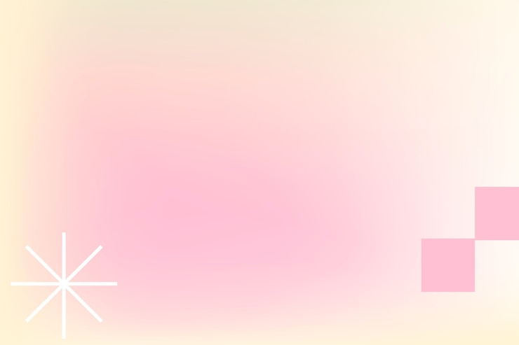Foto grátis fundo gradiente rosa pastel em estilo memphis abstrato com borda retrô