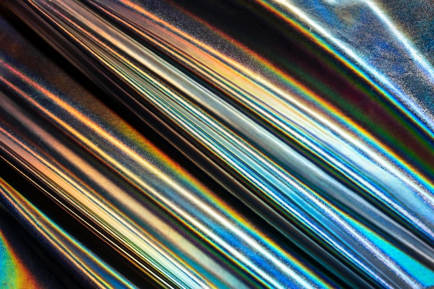 Fundo holográfico metálico