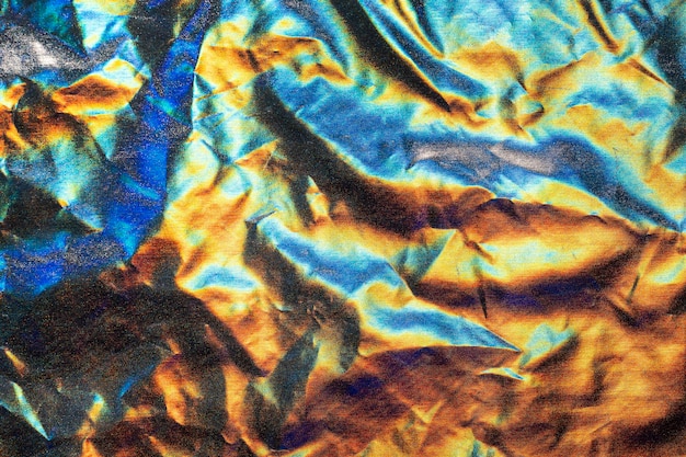 Fundo holográfico metálico