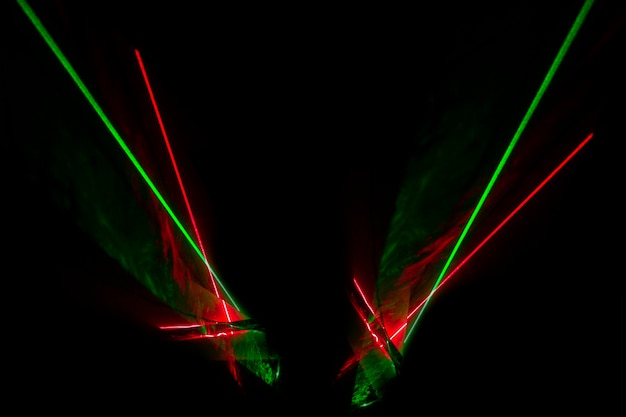 Foto grátis fundo horizontal de laser óptico