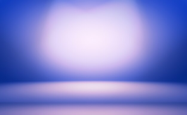 Fundo luxuoso abstrato do azul do inclinação. Azul escuro suave com Banner de estúdio de vinheta preto.