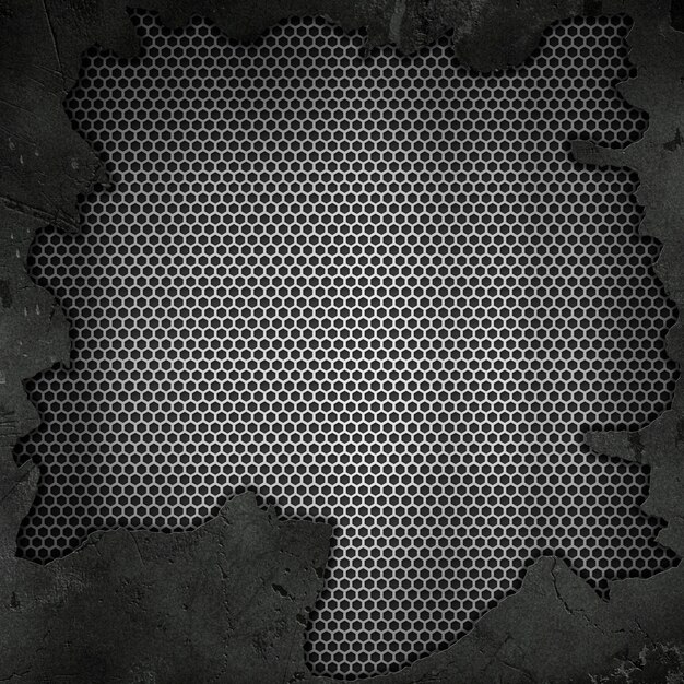 Fundo metálico do grunge 3D