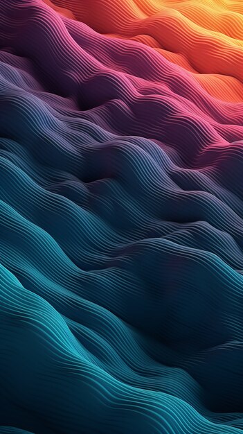 Fundo ondulado abstrato