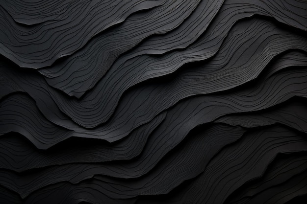 Foto grátis fundo preto com textura ondulada