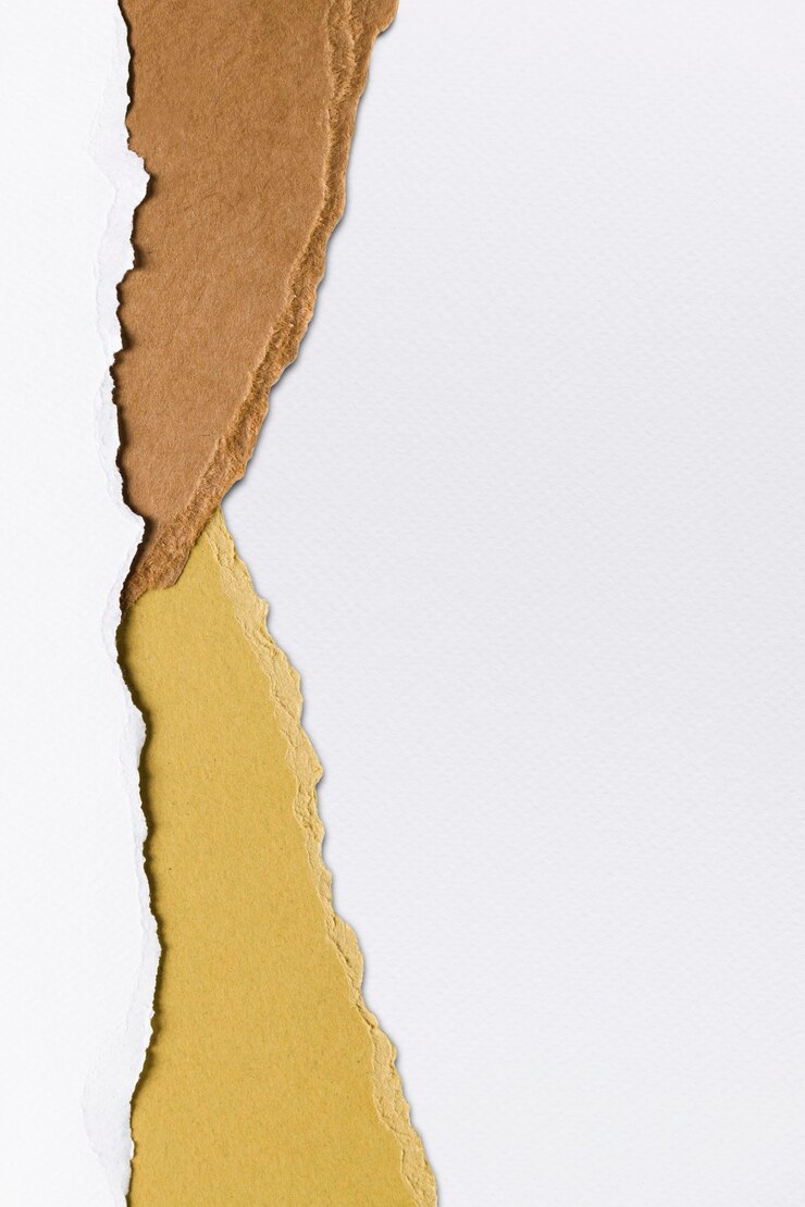 Foto grátis fundo rasgado com borda de papel branco