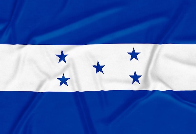 Foto grátis fundo realista da bandeira de honduras