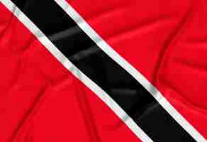 Foto grátis fundo realista da bandeira de trinidad e tobago