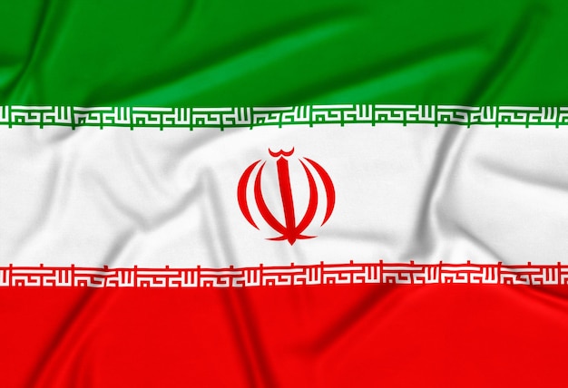 Foto grátis fundo realista da bandeira do irã