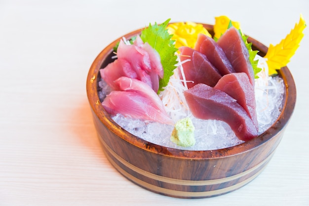 fundo sashimi saudável japão oriental