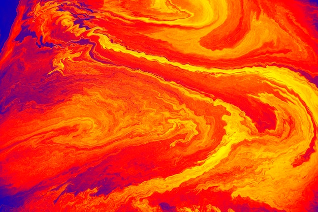 Fundo texturizado de tinta a óleo laranja avermelhada