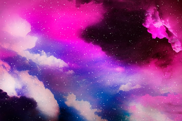 Fundo texturizado de universo abstrato colorido