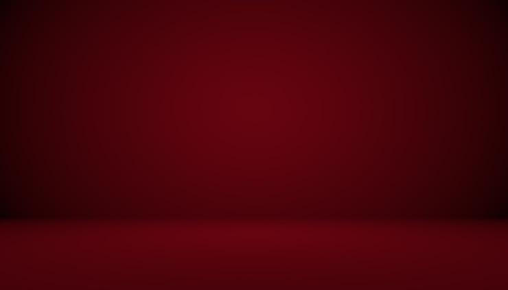 Foto grátis fundo vermelho abstrato projeto de layout dos namorados de natal, estúdio, sala, modelo da web, relatório de negócios com cor gradiente de círculo suave.