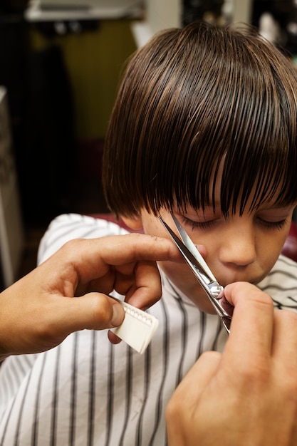 Corte Infantil menino DIY  Corte você mesma o cabelo do seu filho 