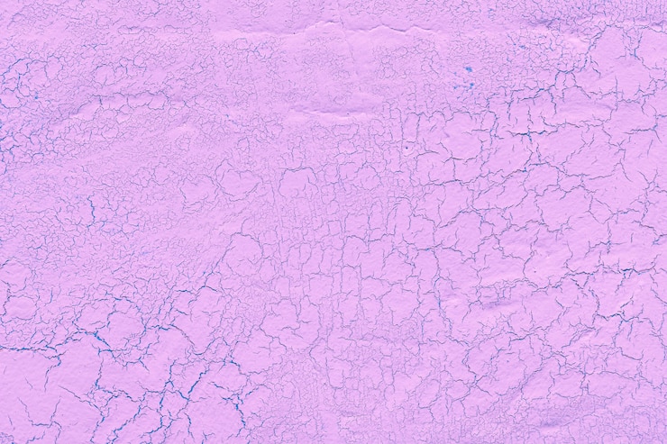 Foto grátis gesso calcário rosa com fundo de rachaduras