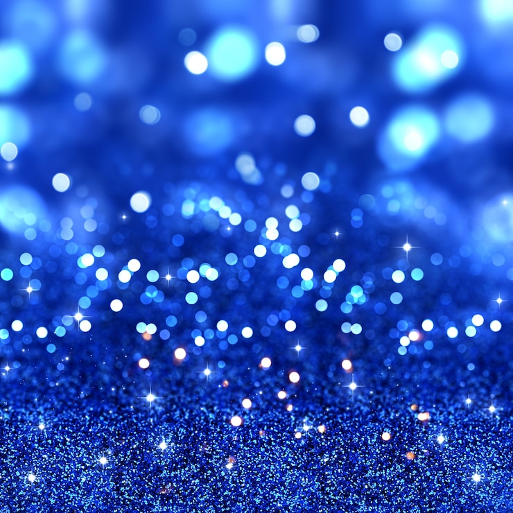 Foto grátis glitter background natal com estrelas e luzes do bokeh