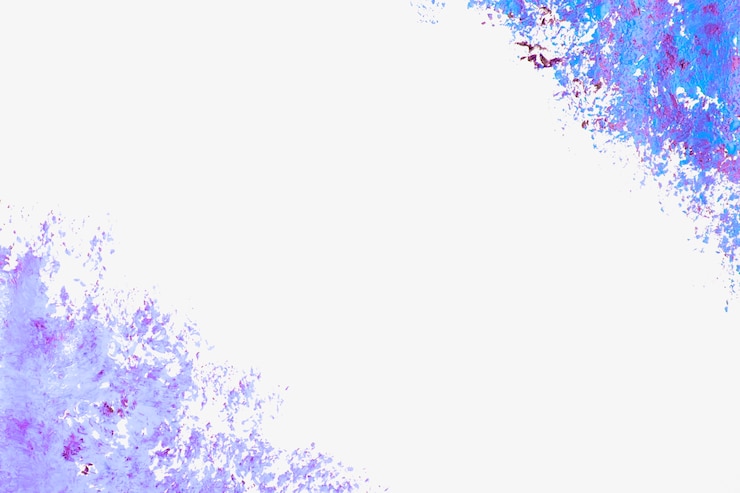 Foto grátis golpes de corante azul e roxo